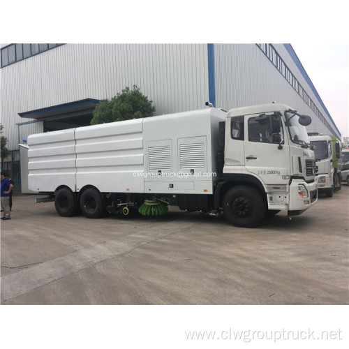 6x4 drive type 13 tons pavement cleaning truck